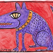 Alvin, The Purple Dog