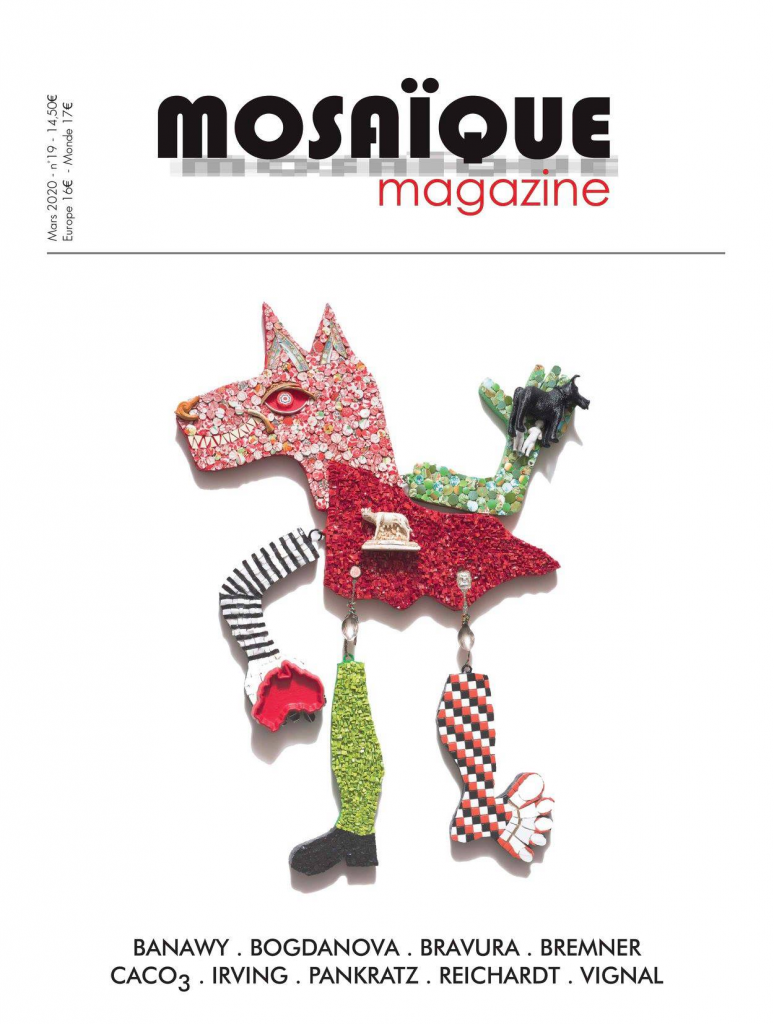 Front cover of Mosaique Magazine from March 2020